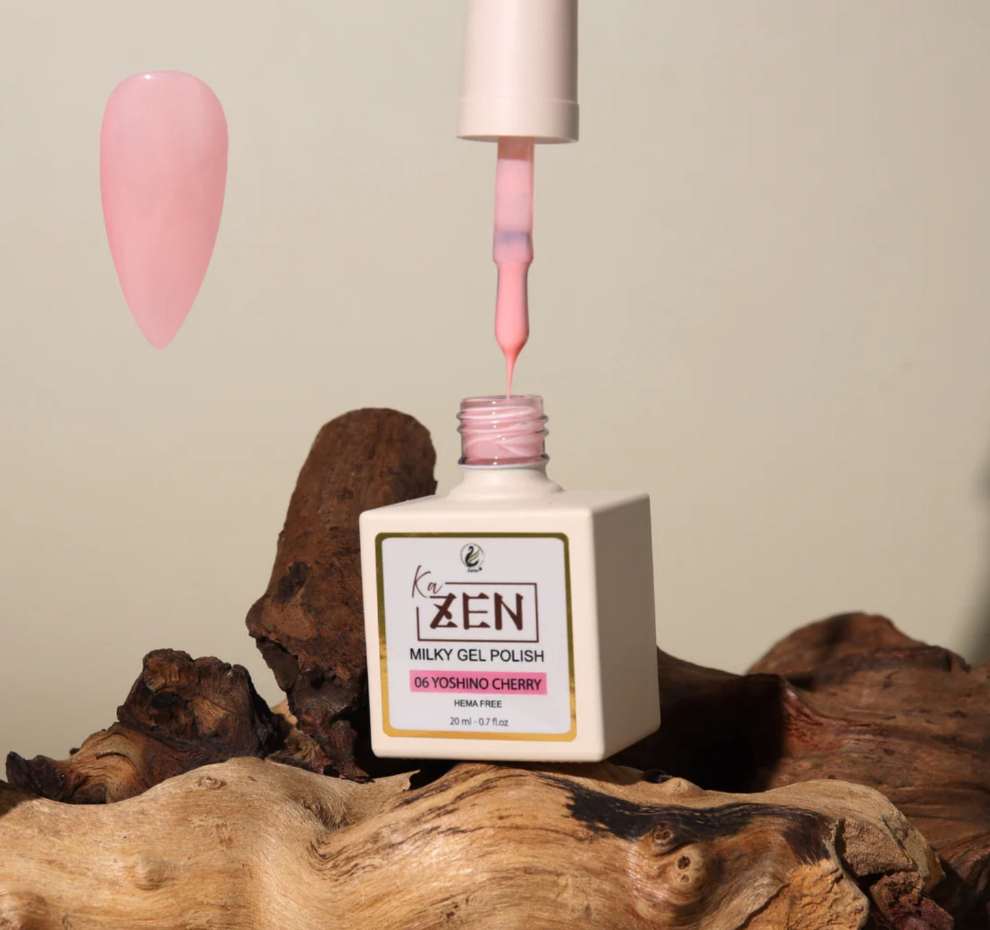 KaZEN Milky Gel Polish - #006 Yoshino Cherry