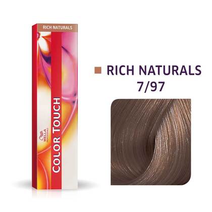 Color Touch - Rich Naturals 7/97 Medium Blonde/Cendre Brown Demi-Permanent