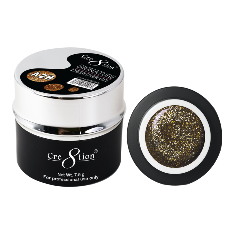 A28 - Gold Glitter