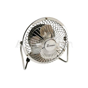 Chrome Table Mini Fan