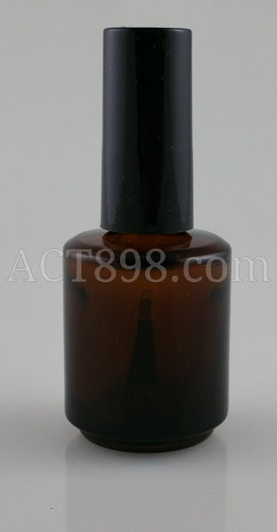 Empty Amber bottle - No Label - WS