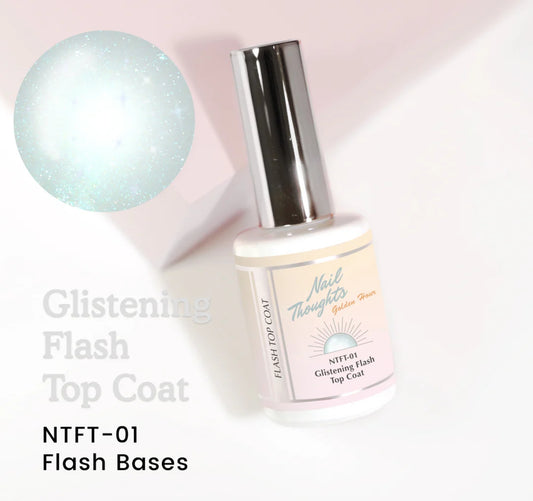 Nail Thoughts Glistening Flash Top Coat - WS