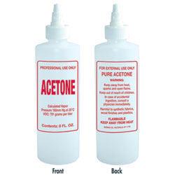 Empty Acetone Bottle - WS