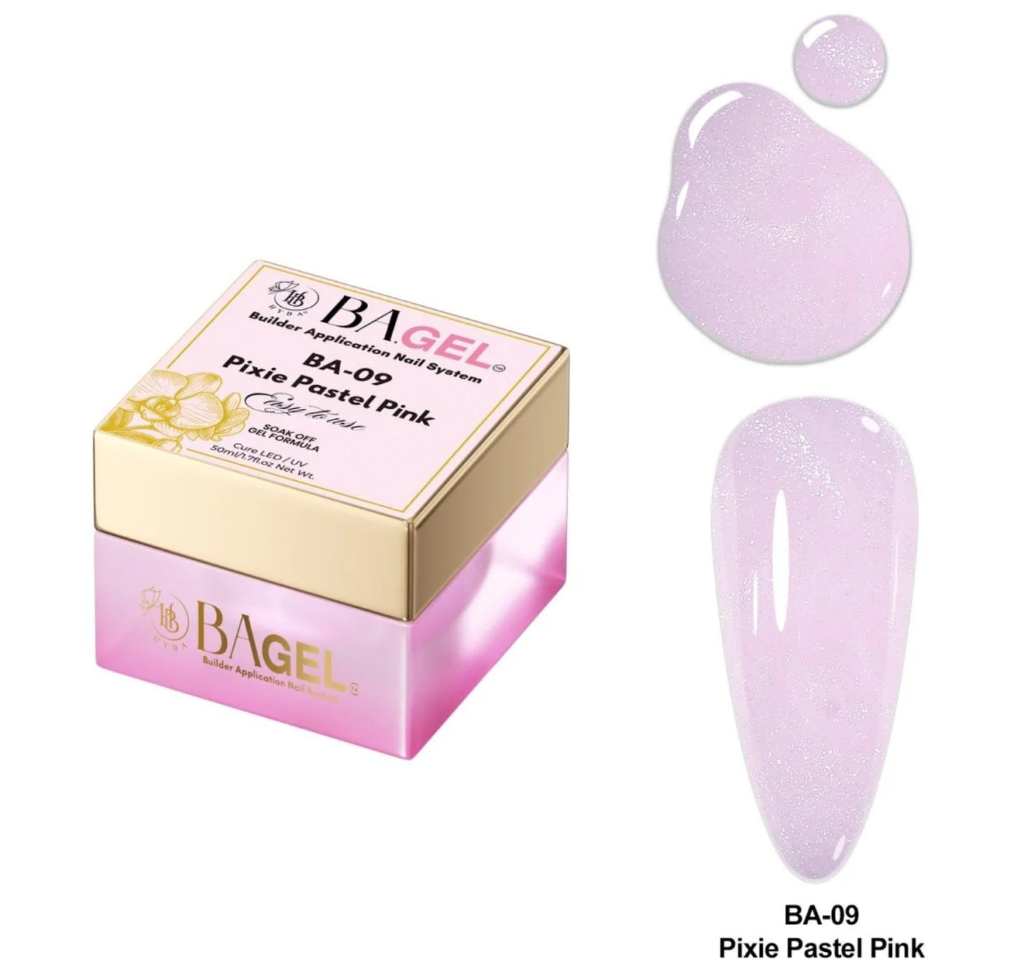 BaGel - BA09 Pixie Pastel Pink