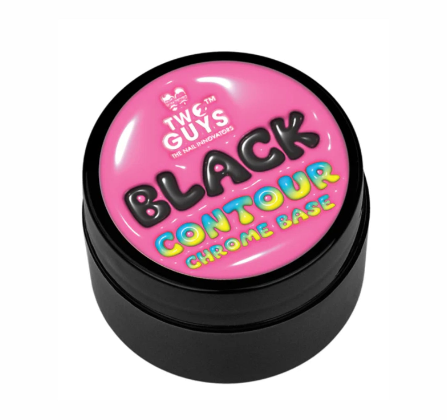 Black Contour 3D Chrome Base