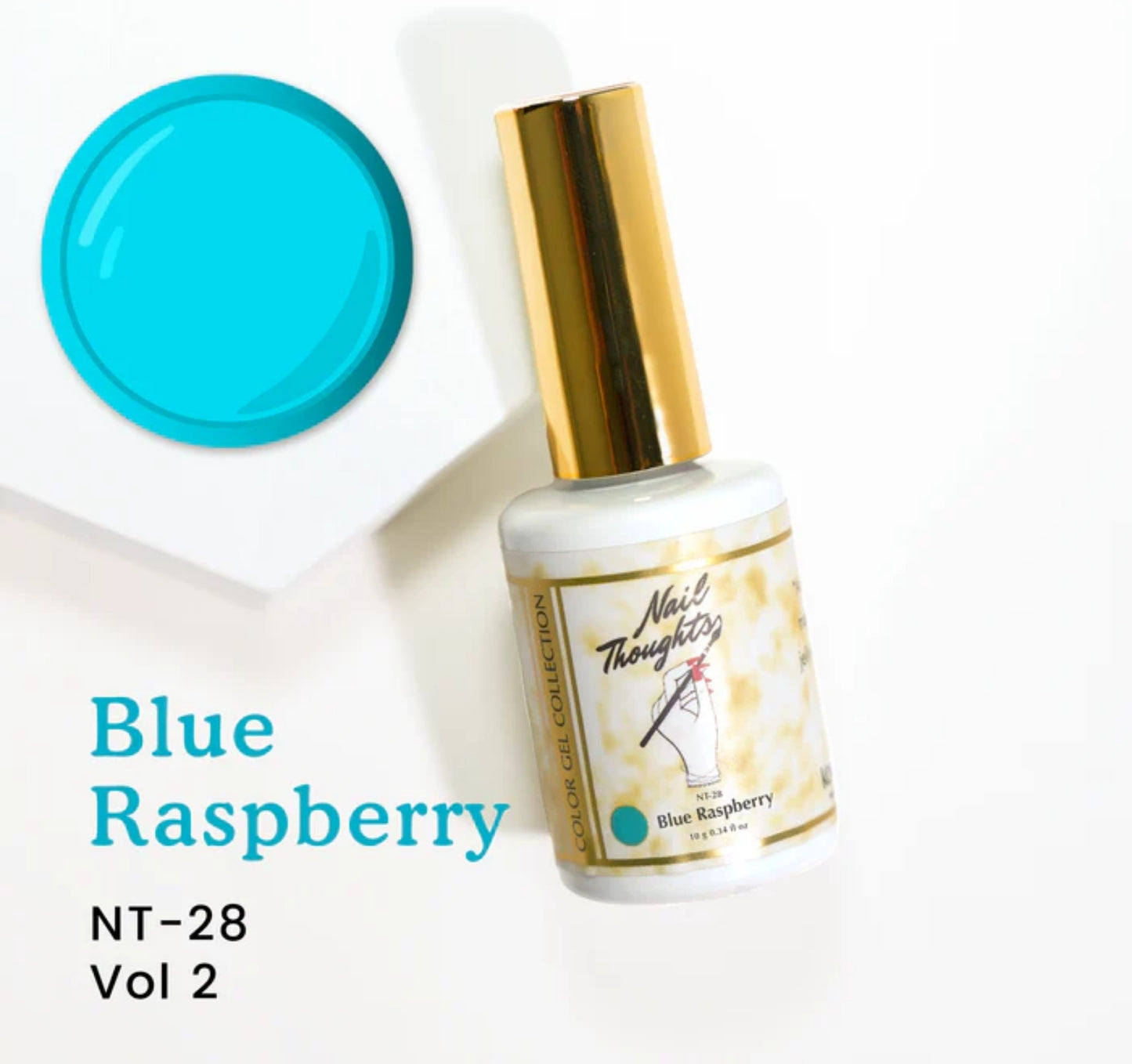Nail Thoughts Gel Polish Blue Raspberry