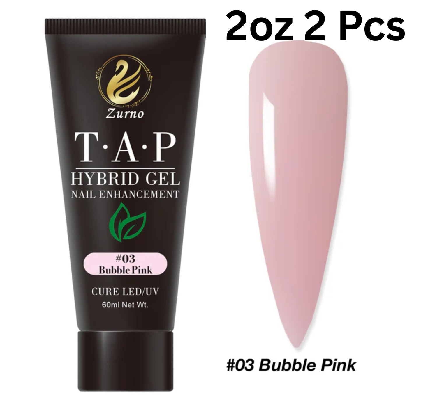 TAP Gel French - #03 Bubble Pink 2 Pack