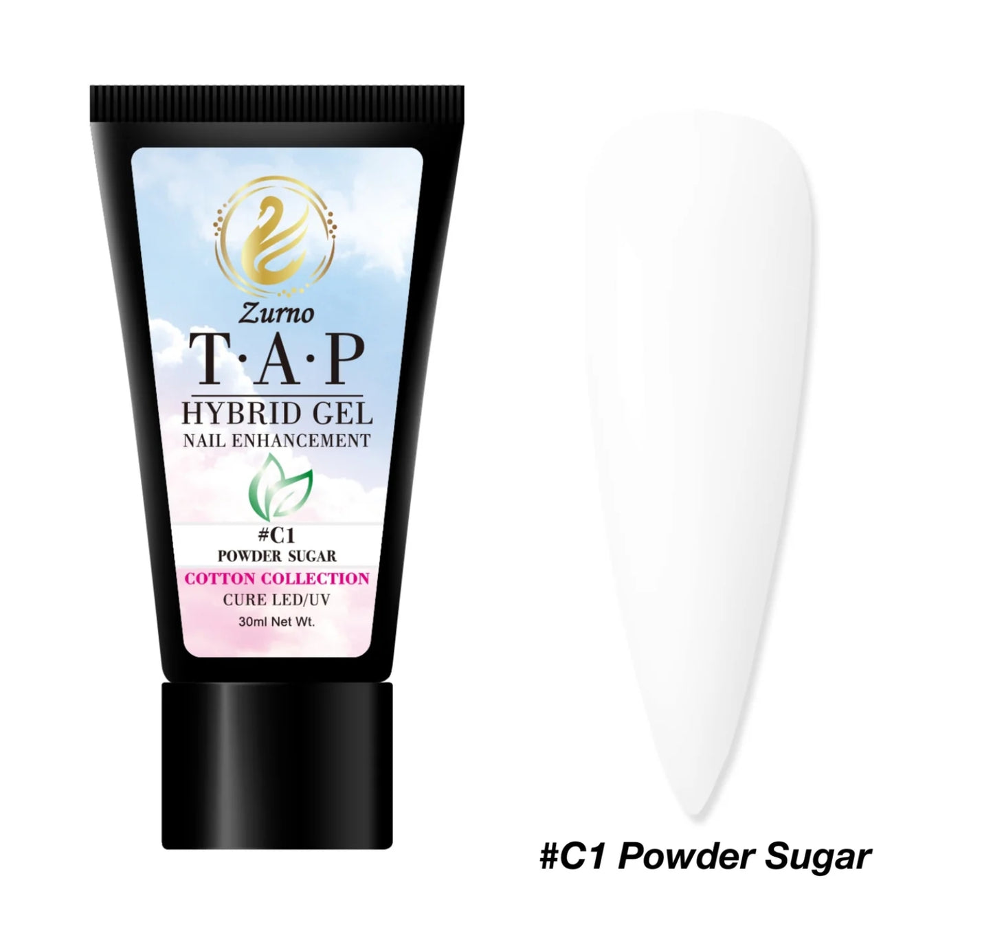 TAP Gel Cotton - #C01 Powder Sugar