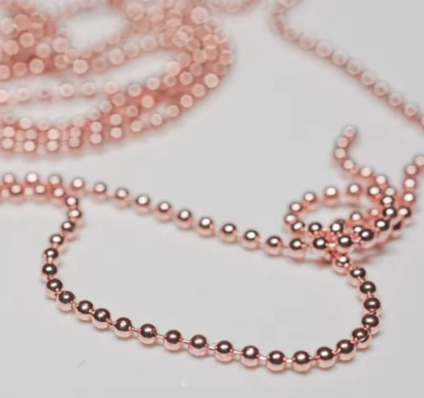 Nail Chain Caviar Beads - 1m