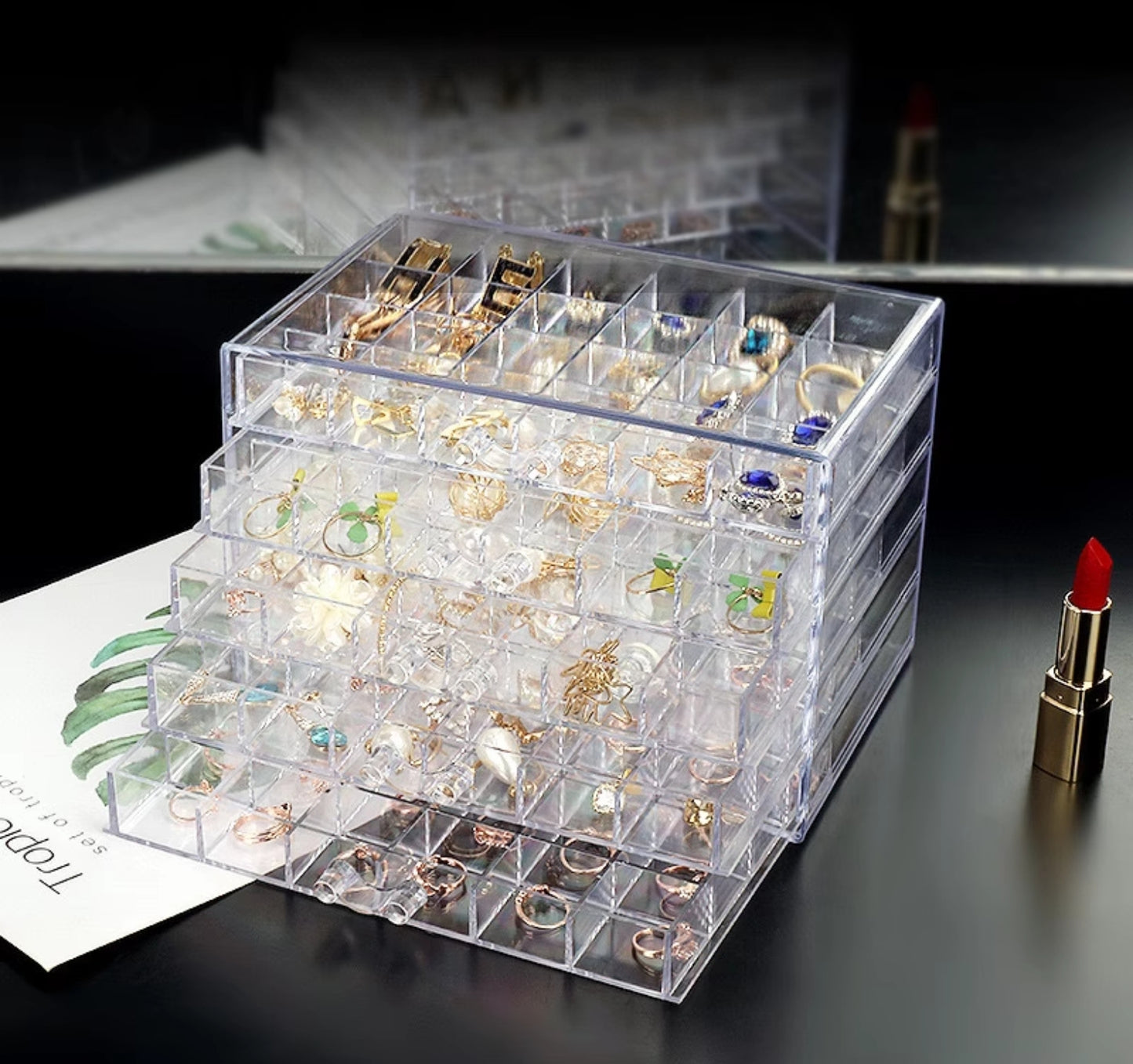 Nail Charms Box 8``x5.5``x5.7``