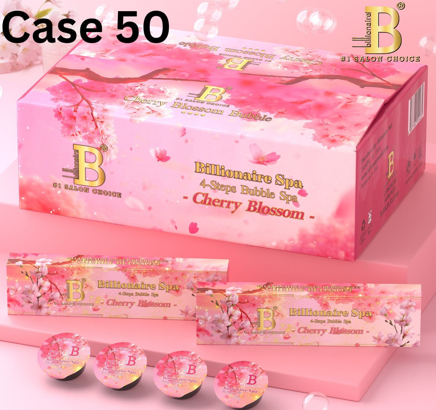 4 Step Bubble - Cherry Blossom CASE