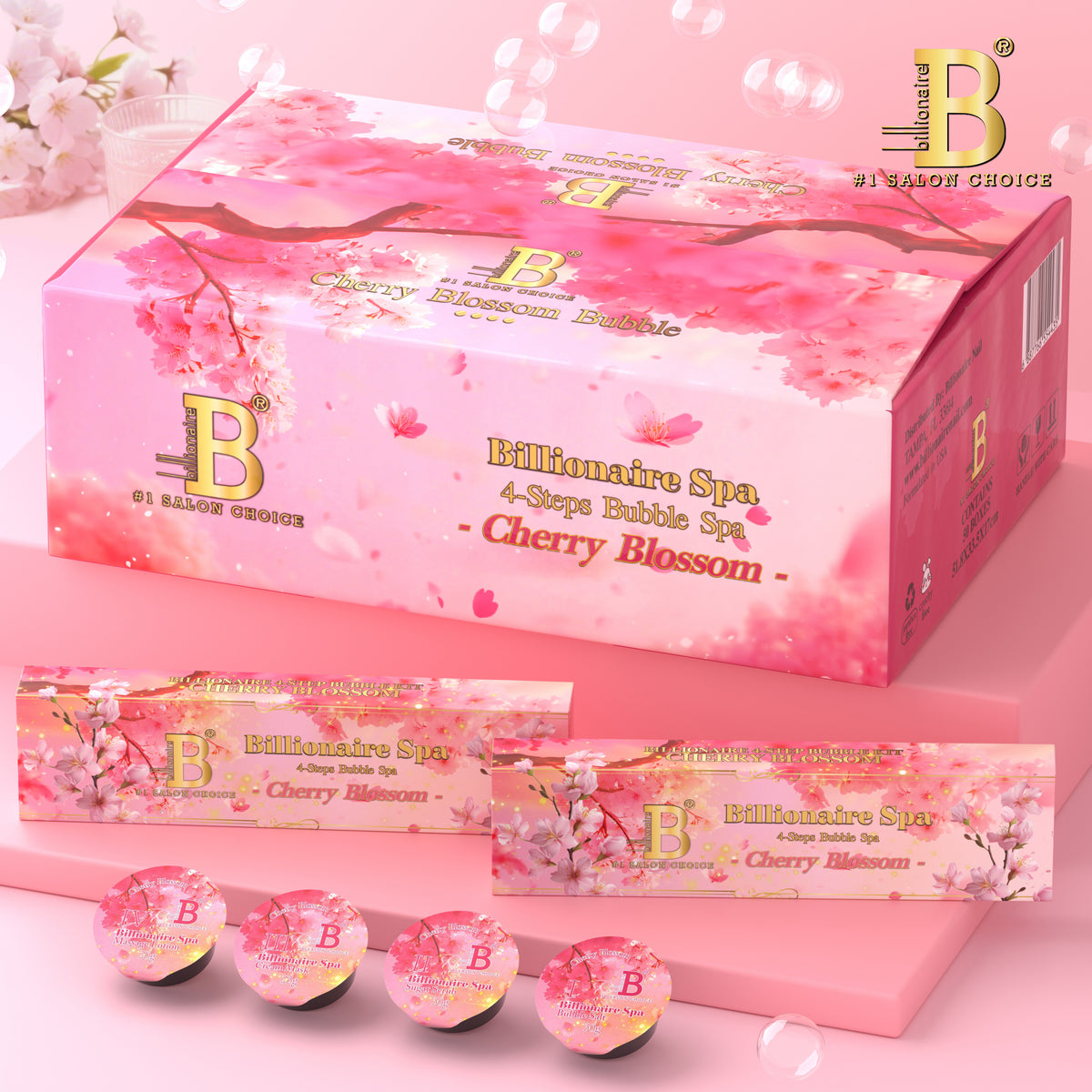 4 Step Bubble - Cherry Blossom