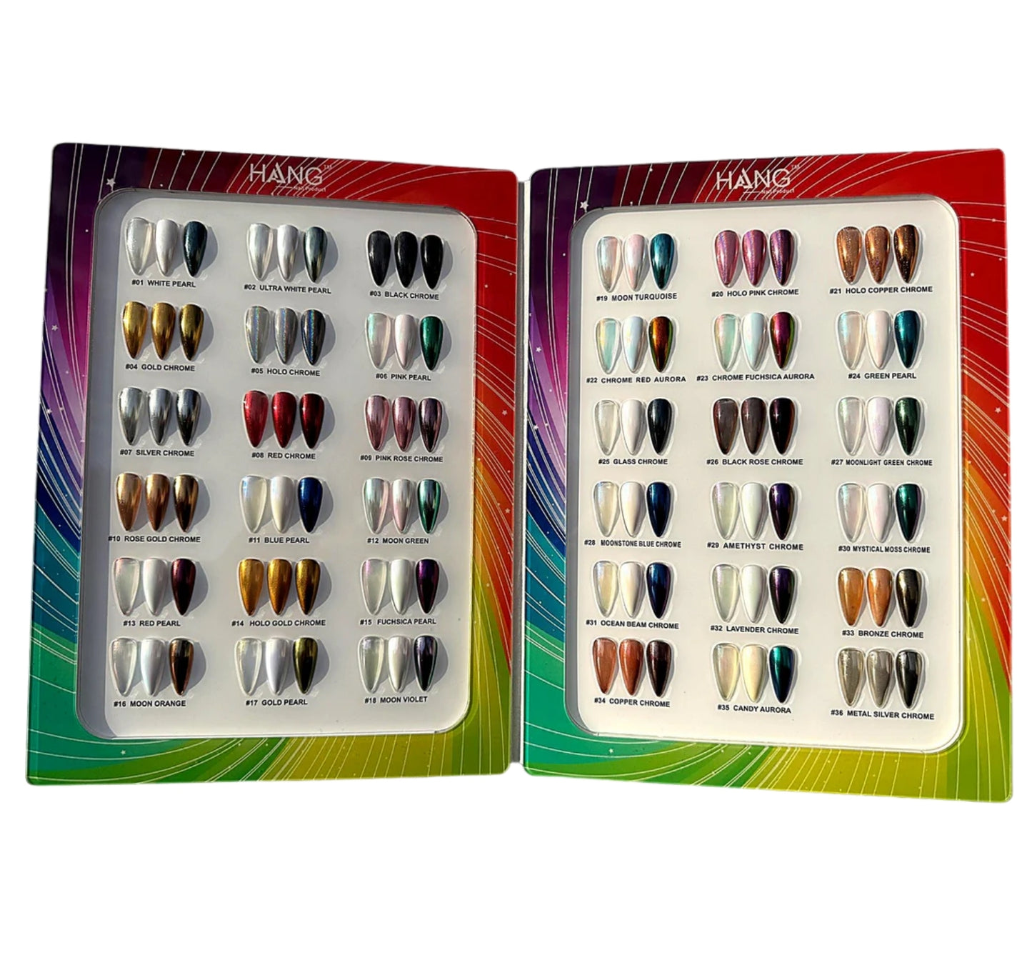 Hang Chrome Collection #001-036