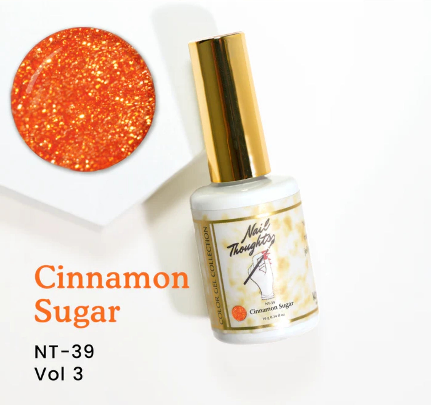 Nail Thoughts Gel Polish Cinnamon Sugar