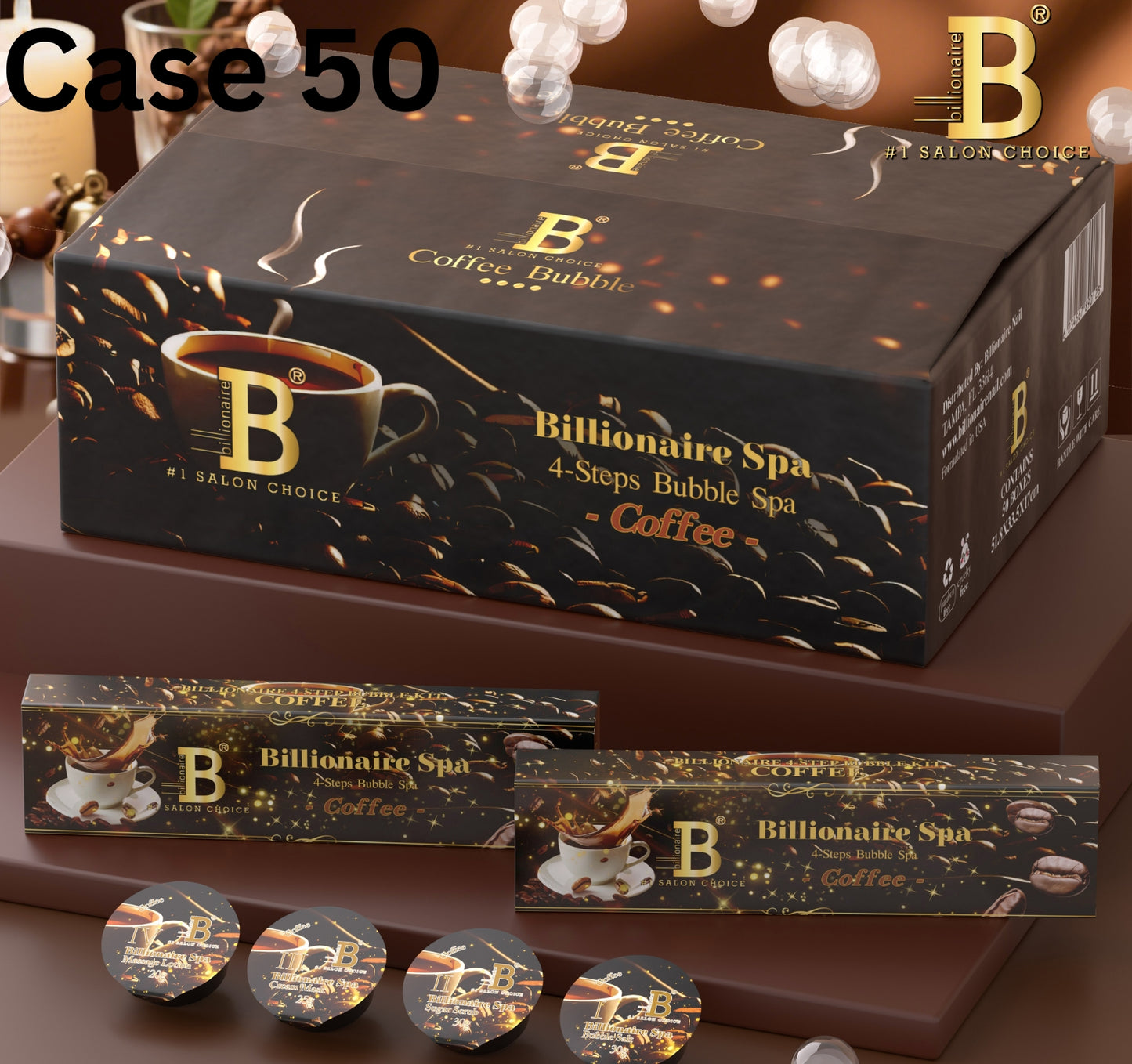 4 Step Bubble - Coffee CASE
