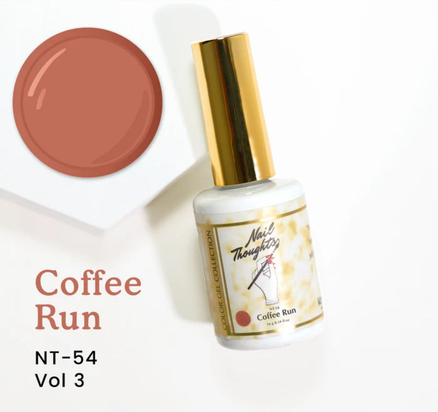 Nail Thoughts Gel Polish Coffee Run