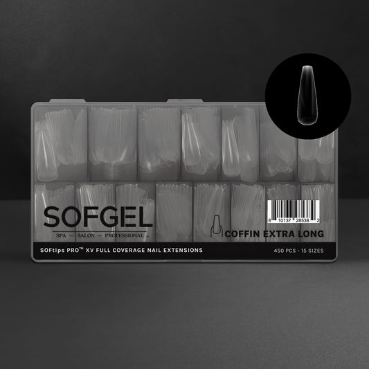 Gel-X Tips - XV Sculpted Coffin X-Long