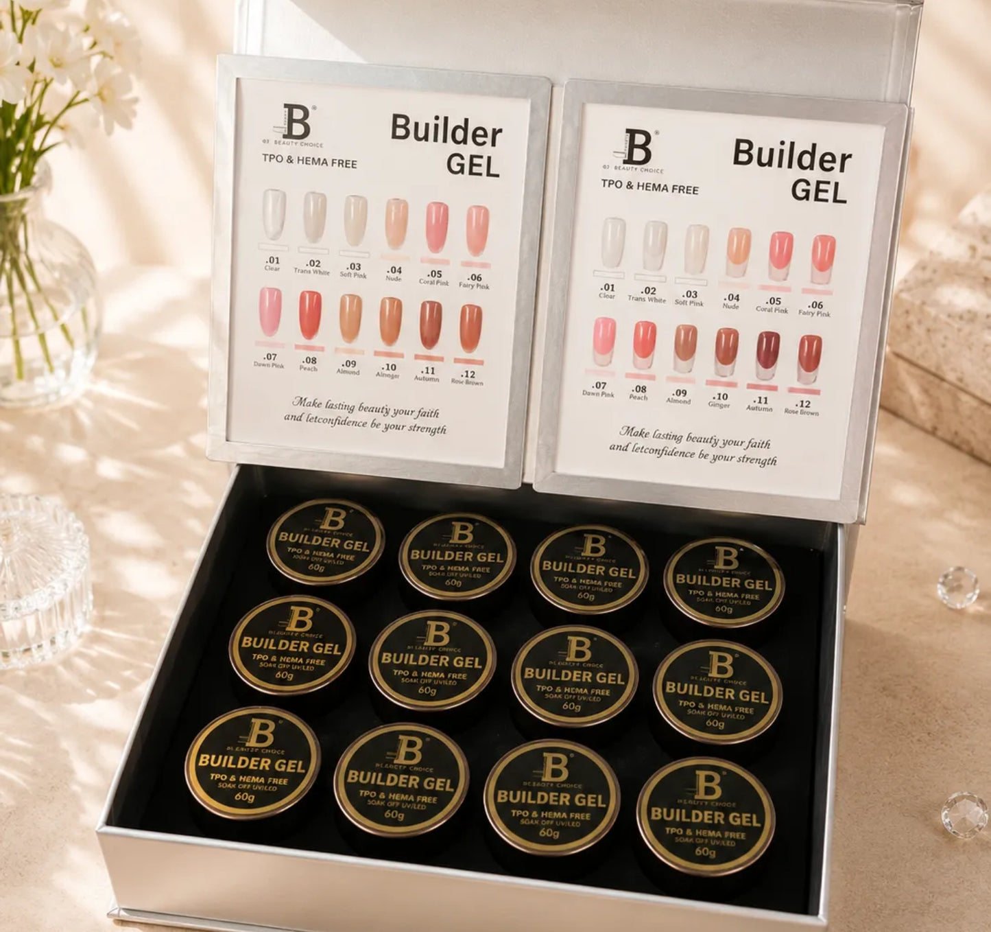 Builder Gel In Jar Set 12 Colors