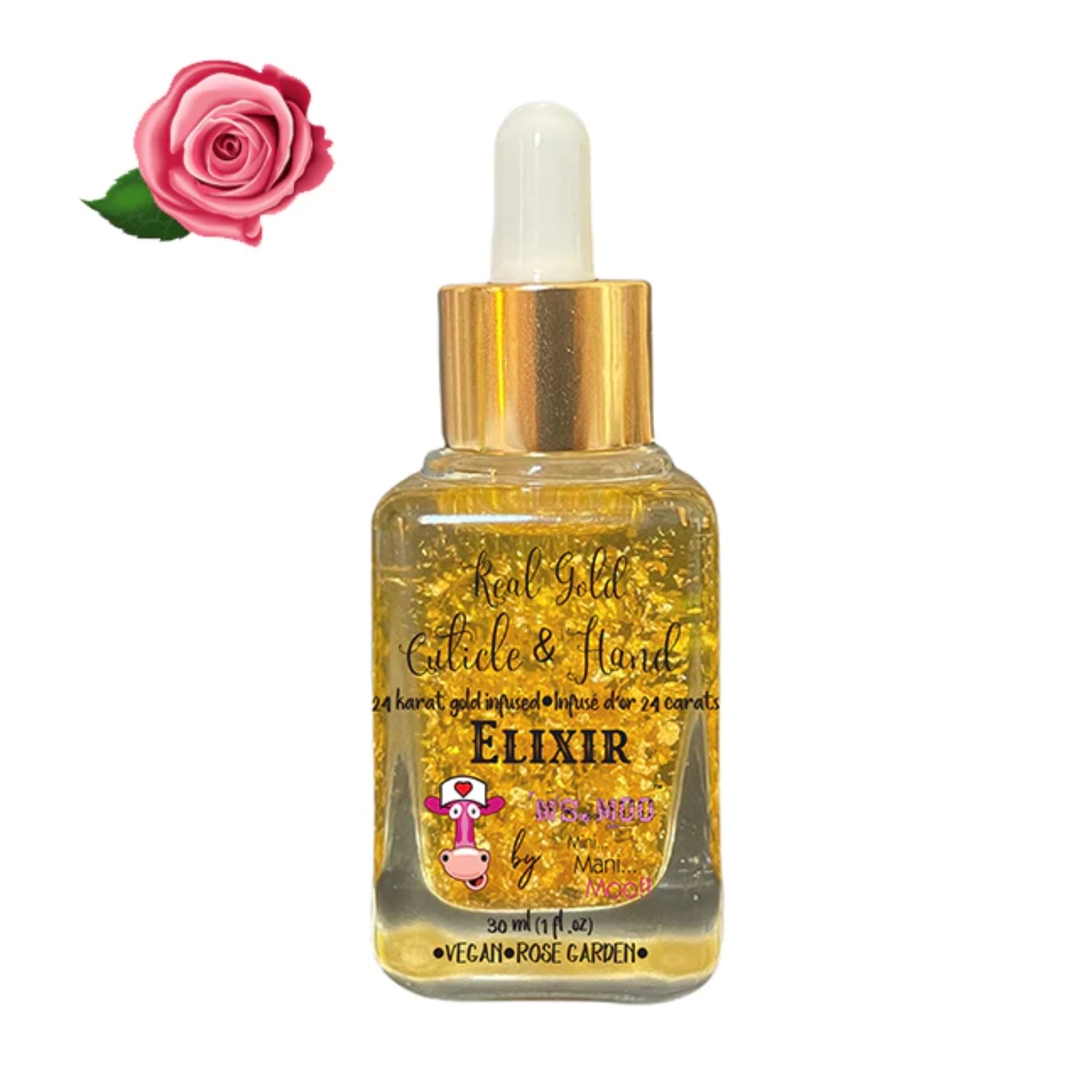 Cuticle Oil 24K Gold - Rose