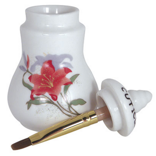 Cuticle Oil Jar W/ Brush