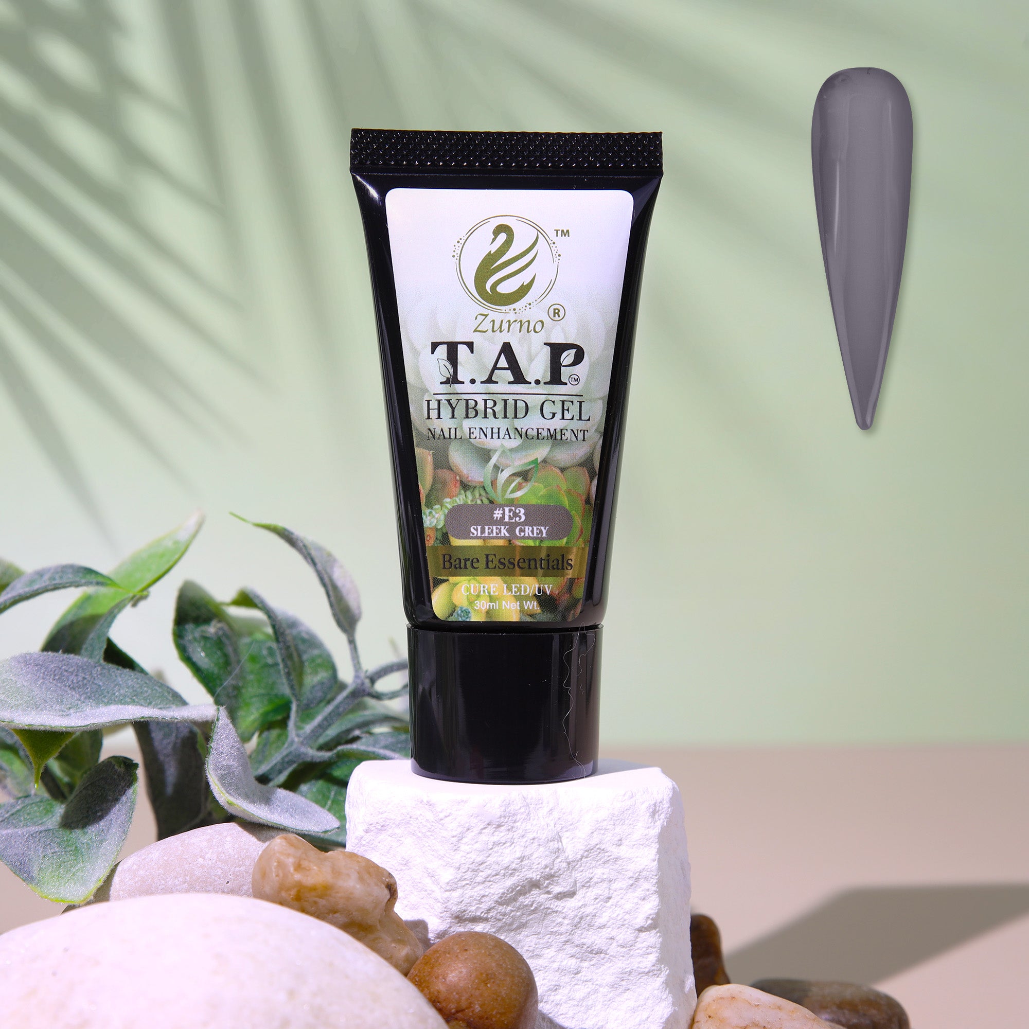 TAP Gel Bare Essentials - #E02 Black Onyx – Nails Plus