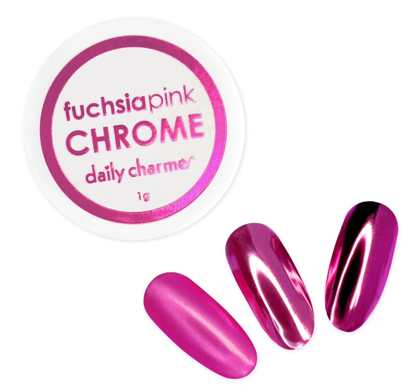 Mirror Fuchsia Pink Chrome
