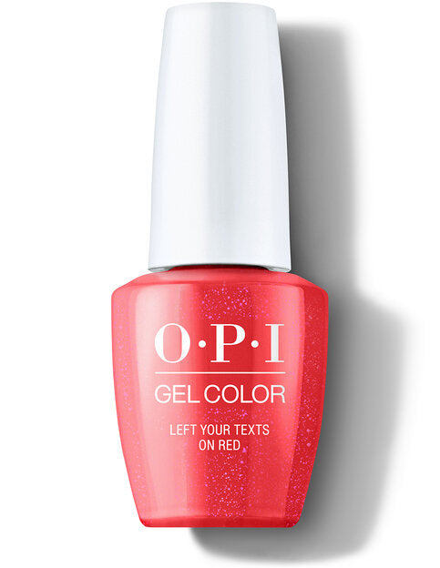 Gel Polish GCS010 Left Your Texts On Red