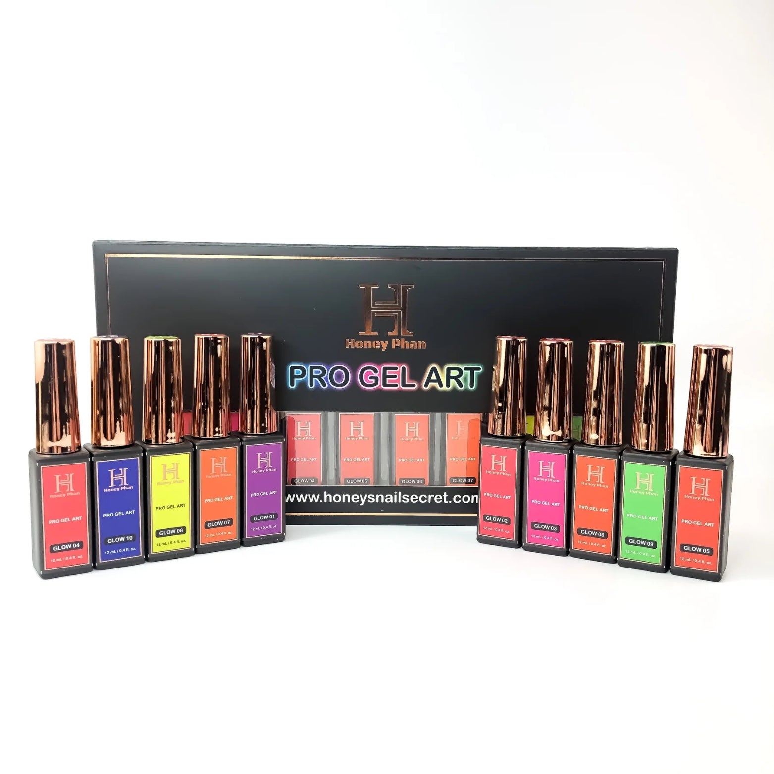 Pro Gel Art Glow Set