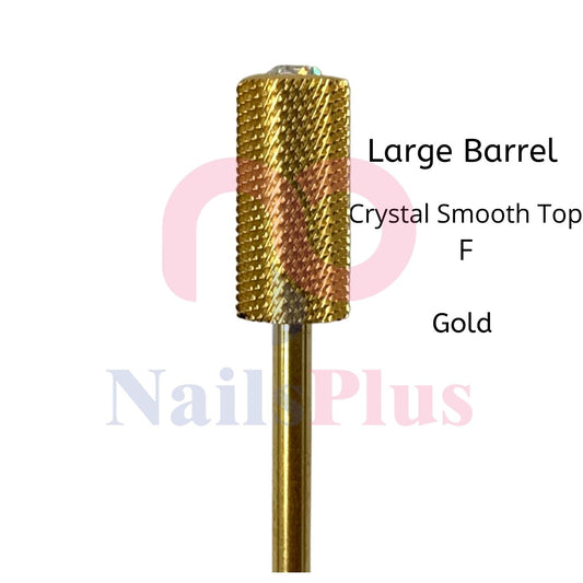 Large Barrel - Crystal Smooth Top - F - WS