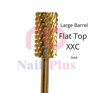 Large Barrel - Regular Flat Top - XXC - Gold - WS