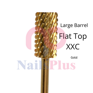 Large Barrel - Regular Flat Top - XXC - Gold