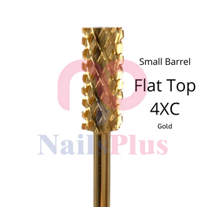 Small Barrel - Regular Flat Top - 4XC - Gold