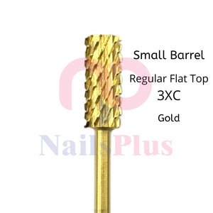 Small Barrel - Flat Top - 3XC - Gold