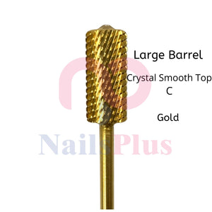 Large Barrel - Crystal Smooth Top - C