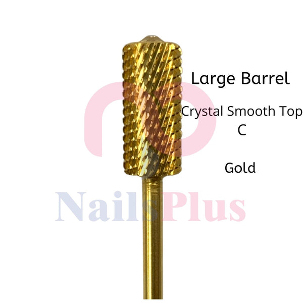 Large Barrel - Crystal Smooth Top - C