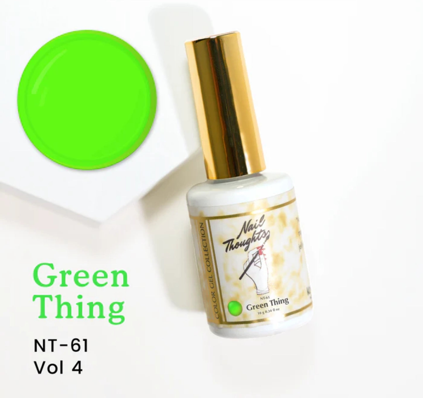 Nail Thoughts Gel Polish Green Thing