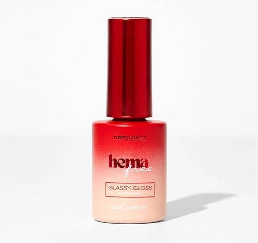 Glassy Gloss Top Coat HEMA Free - WS