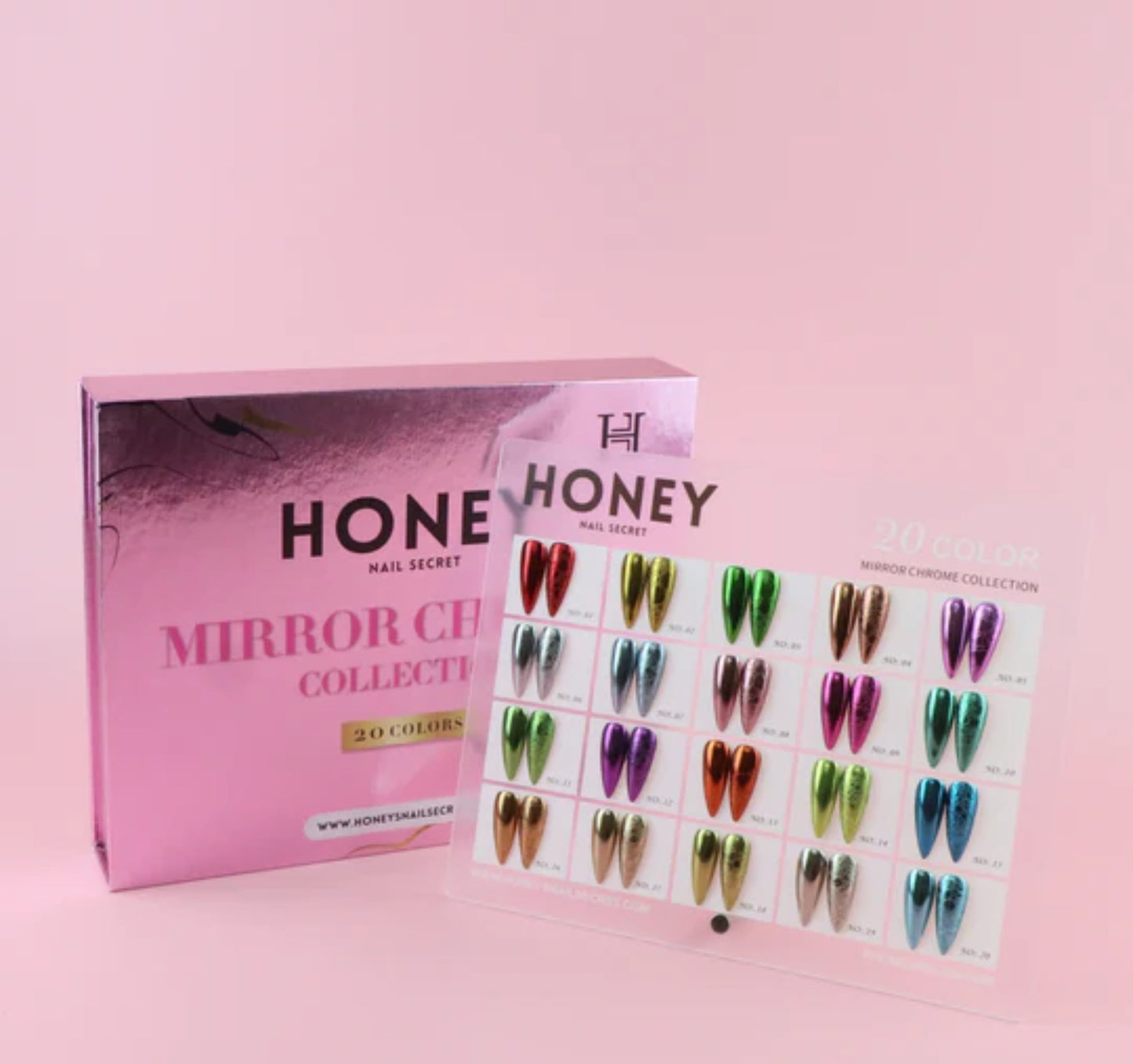 Mirror Chrome Collection 20 Colors