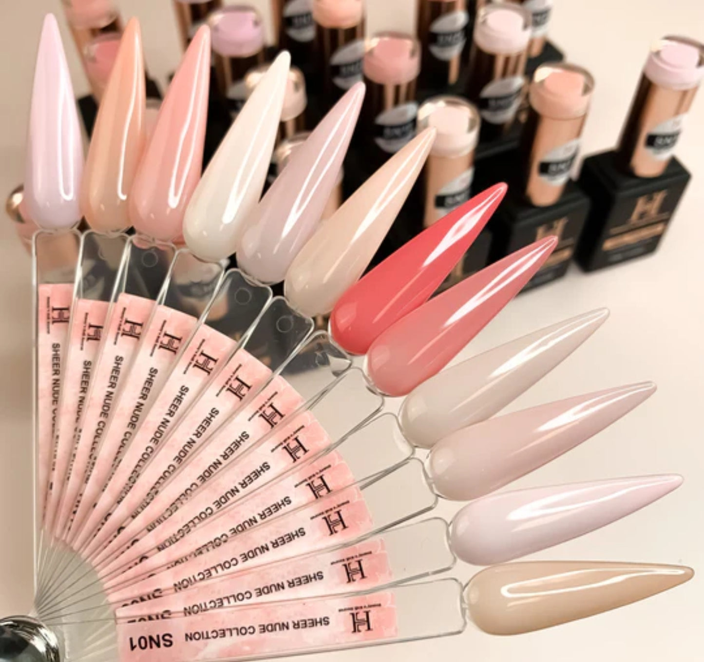 Sheer Nude Gel Collection 24 Colors