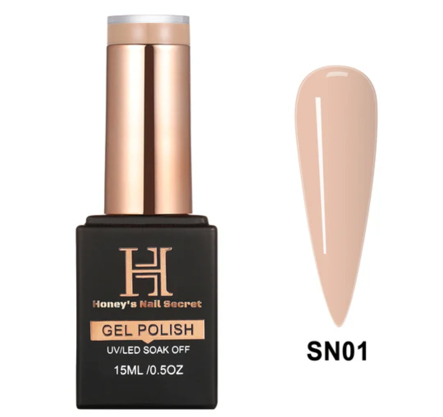 Gel Polish Sheer Nude - #01