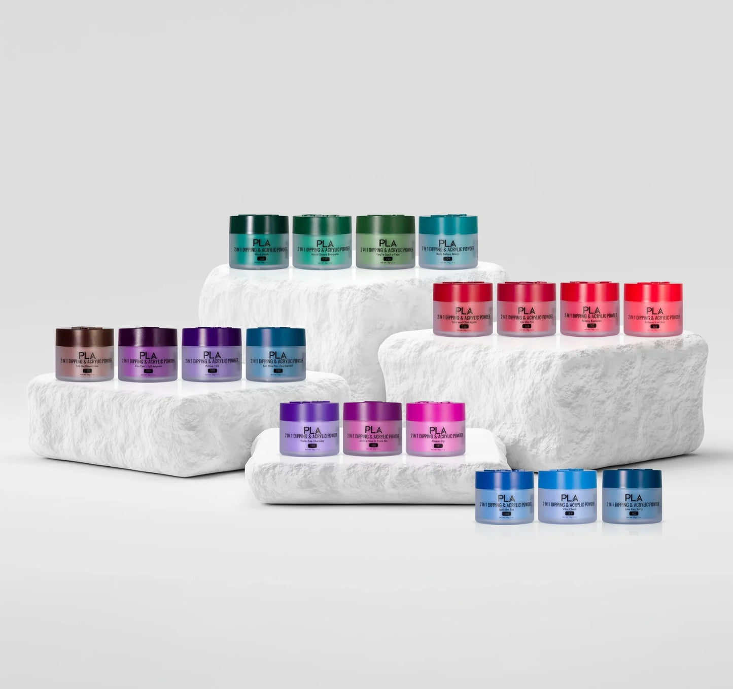 Heres The Tea Powder Collection 18 Colors