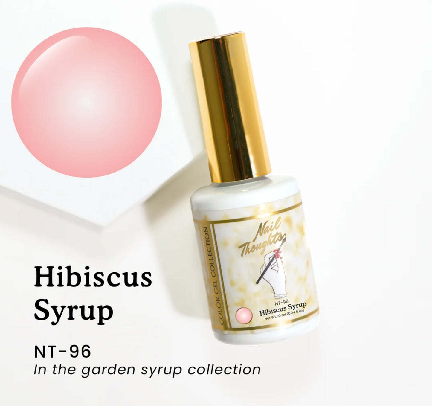 Nail Thoughts Gel Polish Hibiscus