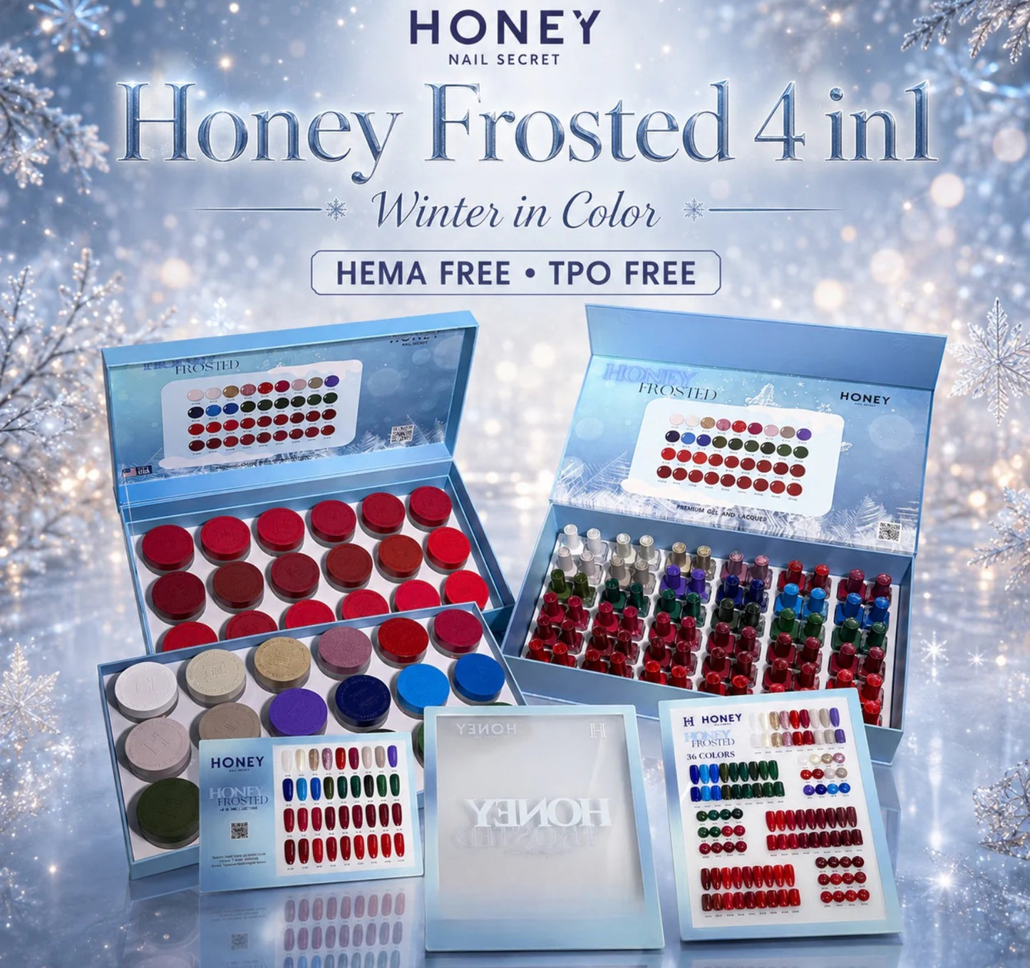 Trio Honey Frosted Collection #H109 - H144 (BOX)