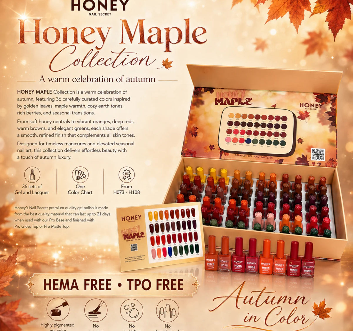 Duo Honey Maple Collection #H073 - H108