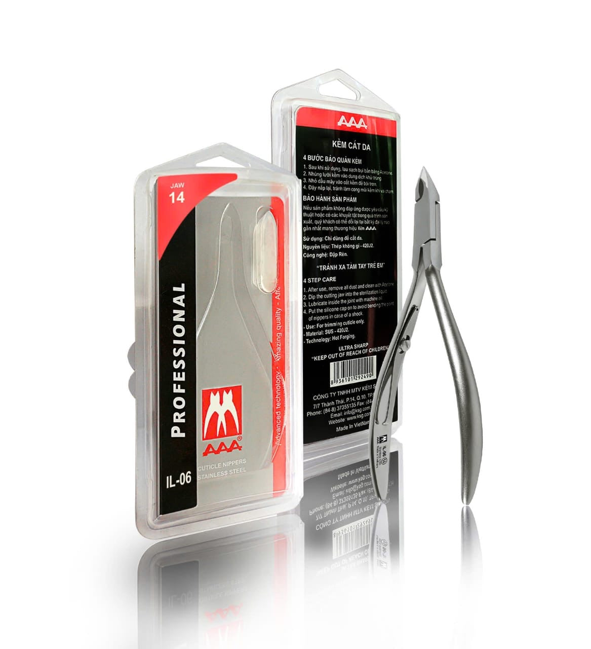 Cuticle Nipper IL-06 Jaw 14 Single