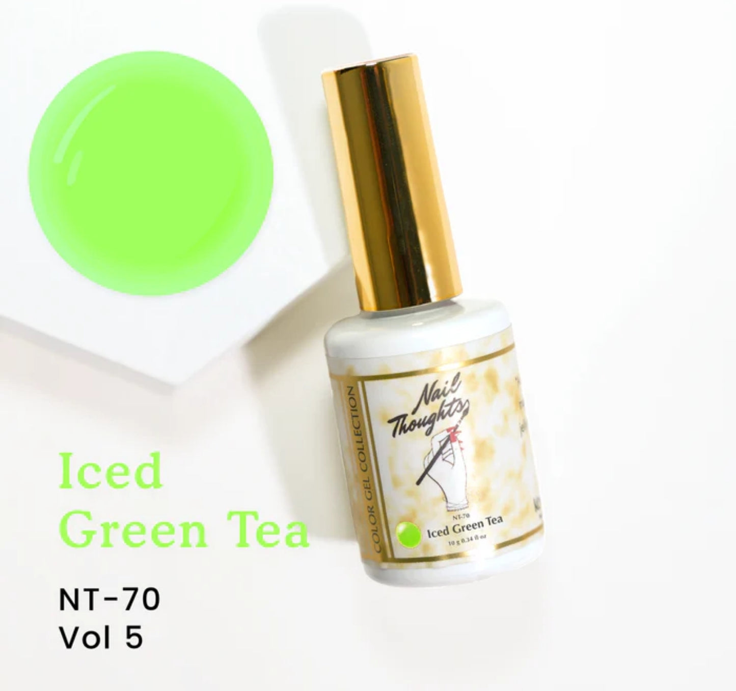 Nail Thoughts Gel Polish Iced Green Tea