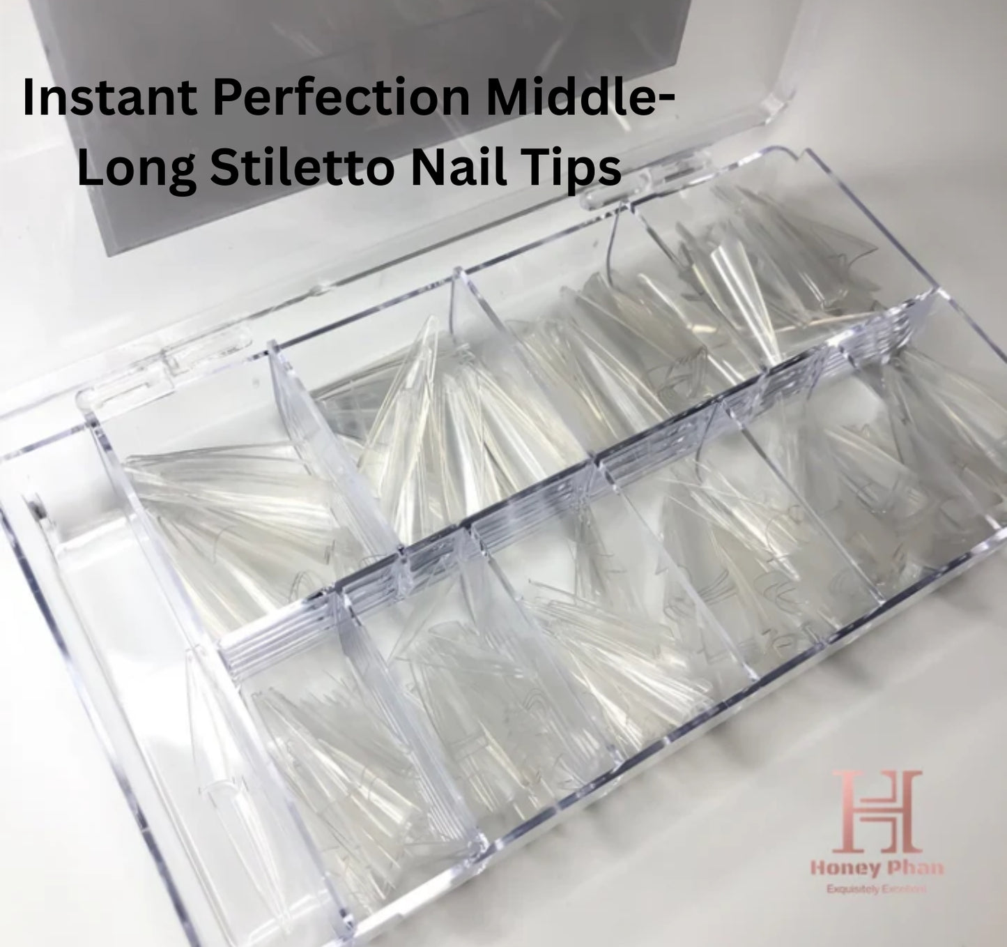 Instant Perfection Middle-Long Stiletto Nail Tips