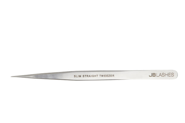 Pro-Slim Straight Tweezer - Stainless Steel