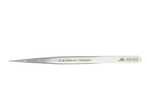 Pro-Slim Straight Tweezer - Stainless Steel - WS