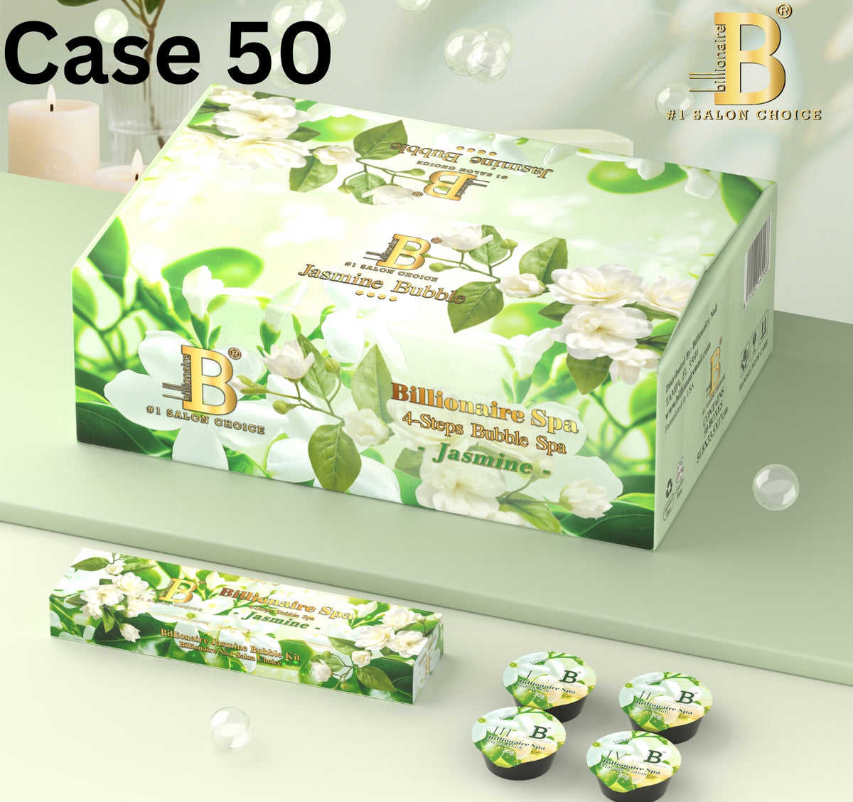 4 Step Bubble - Jasmine CASE